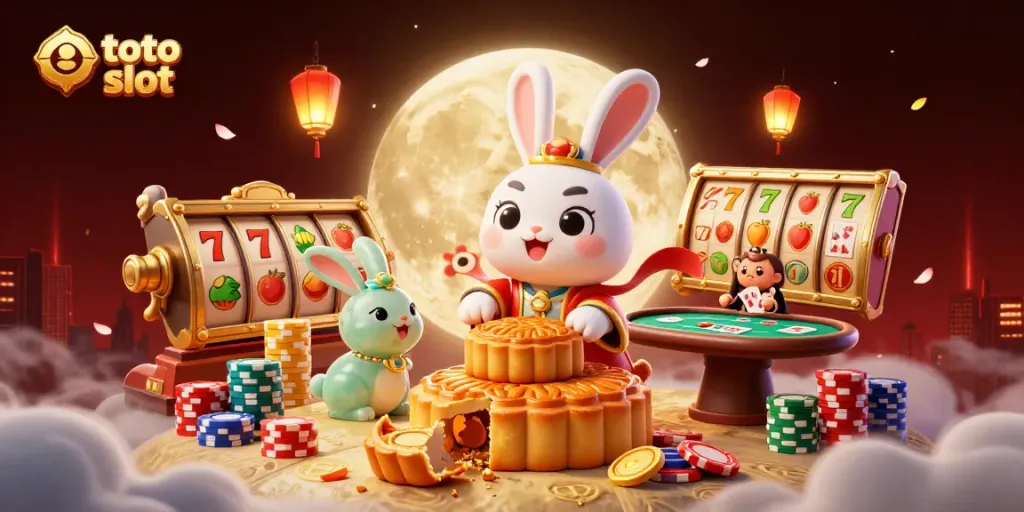Menangkan jackpot di toto slot dengan simbol keberuntungan dan suasana mega kaya.