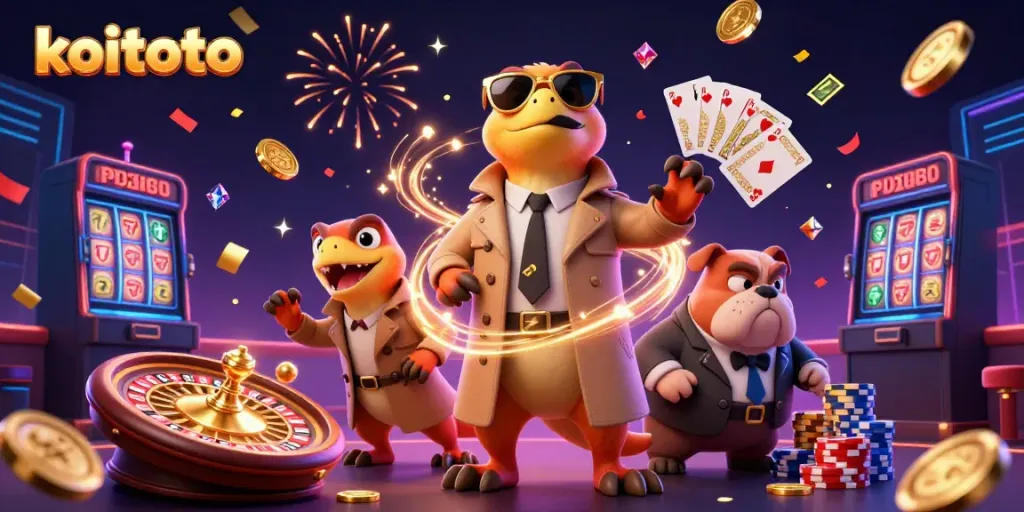 Mesin slot dan permainan kasino menarik di KOITOTO yang menawarkan pengalaman bermain terbaik.