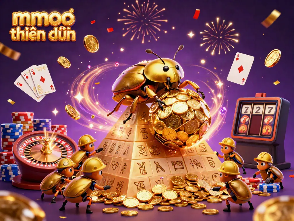 Experience the excitement at mmoo thiên đường with vibrant casino games and golden treasures!