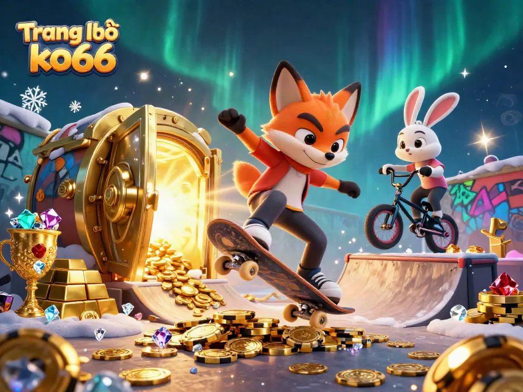 Experience thrilling action at Trang chủ ko66 with dynamic casino-themed adventure and characters.