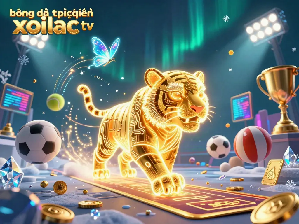 Experience thrilling bóng đá trực tuyến xoilac tv in a vibrant, interactive casino atmosphere, featuring dynamic sports elements.