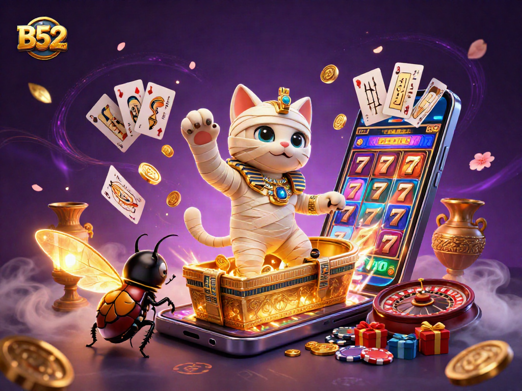 Experience the thrills at B52Club with vibrant Egyptian-themed casino adventures.