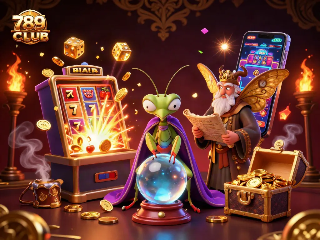 Experience exciting gameplay at 789CLUB with unique slot machine features and captivating characters.