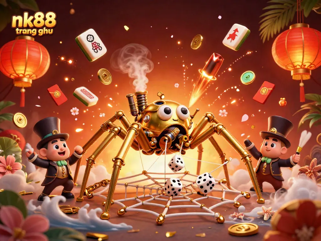 Experience thrilling games on nk88 trang chủ with vibrant casino elements and dynamic characters.