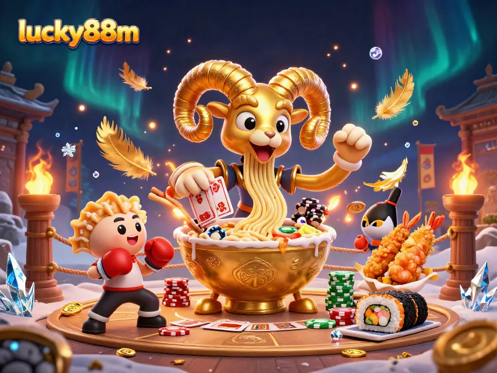 Engage in fun and winning moments with lucky88m's animated casino characters in action.
