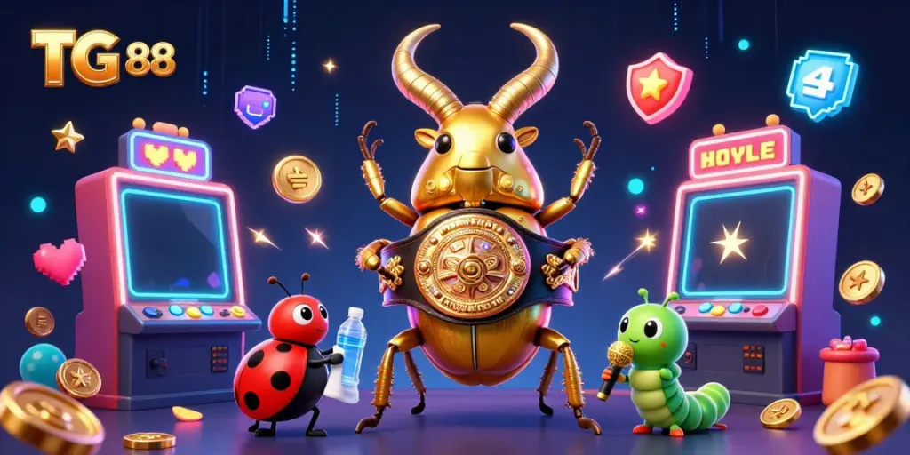 Experience the thrilling action at TG 88 with vibrant slot machines and dynamic gameplay elements.