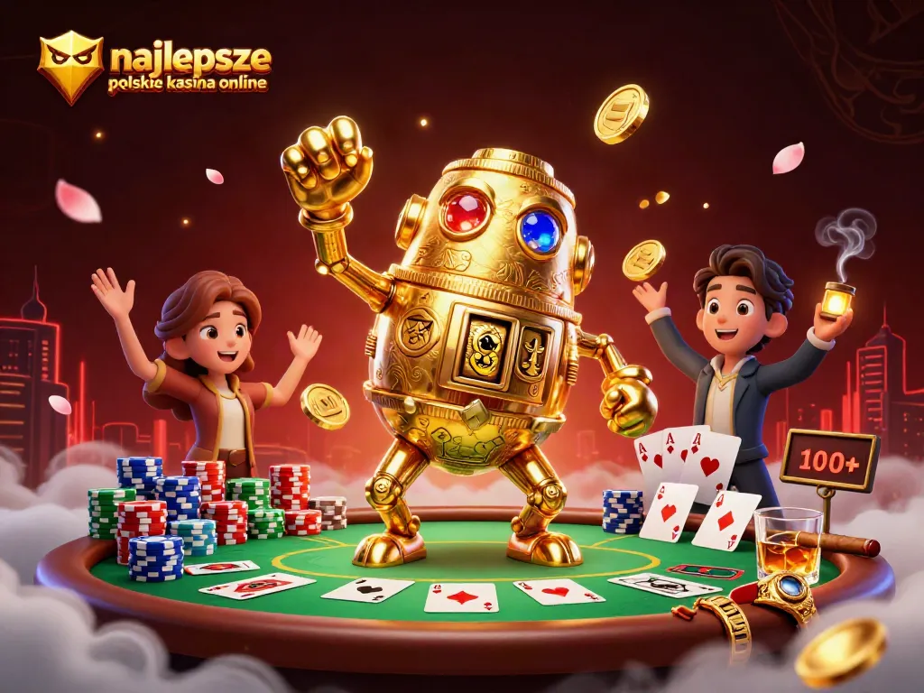 Experience thrilling gameplay at najlepsze polskie kasyna online as the golden golem brings luck!