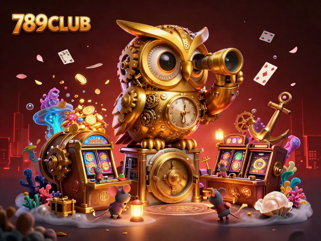 Spin the reels at 789CLUB with a vibrant dynamic casino scene full of excitement.