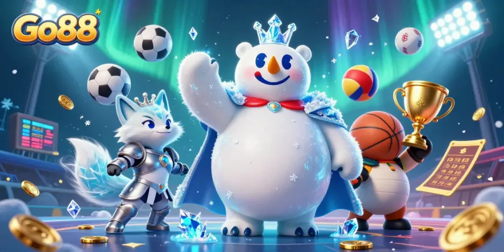 Experience the thrill of Go88 with dynamic gambling elements and engaging characters.